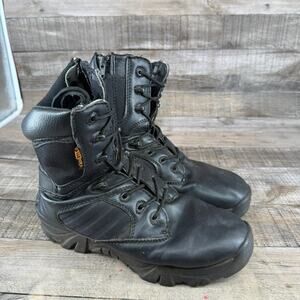 Black Tactical Boots Size 5 Mens Delta Codura